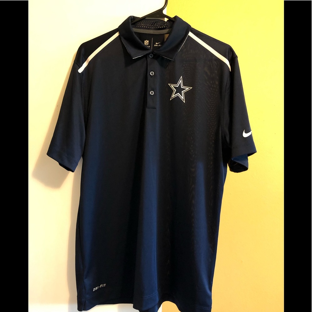 Nike Dallas Cowboys lightweight dri-fit polo.